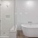 Soaking Tub and Frameless Glass Shower 
