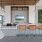 Exterior lounge with bar seating 
