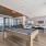 Clubroom with billiards and lounge space